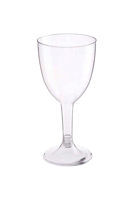 Plastik Şarap Kadehi (10adetsiyah Renk