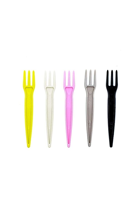 Cips Çatalı Renkli - 1000li