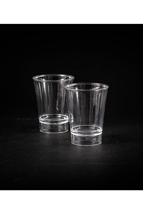 Plastik Kristal Bardak 60cc 30 Adet (1 Paket)