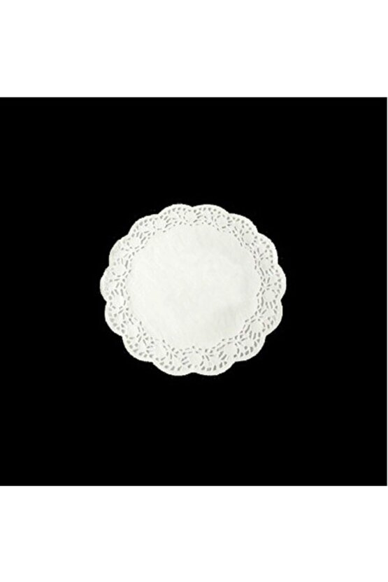 Kağıt Dantel Bardak Altlığı 500 Adet 9 Cm Çay Bardağı Altı Sunum Kağıdı