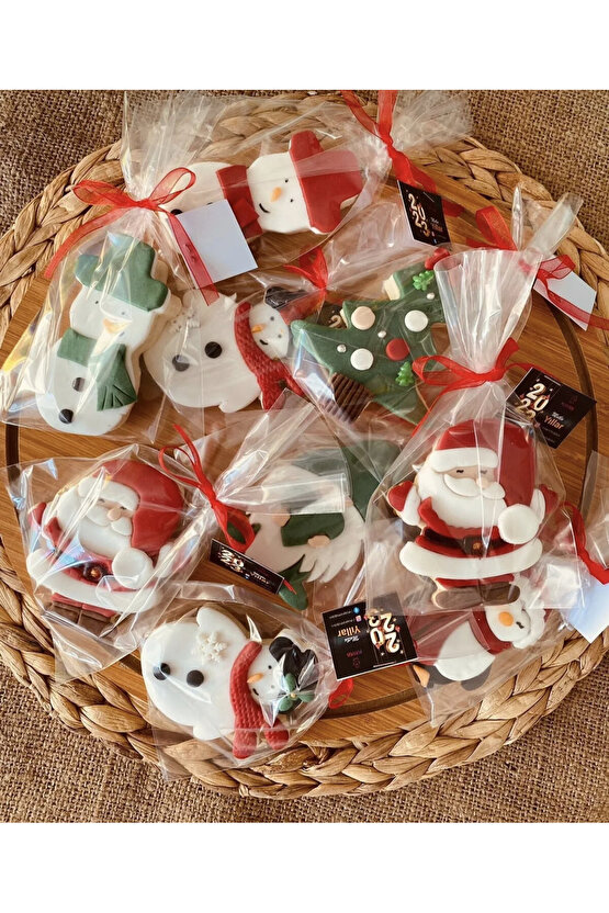 20 li parlak lüx Kurabiye Poşeti