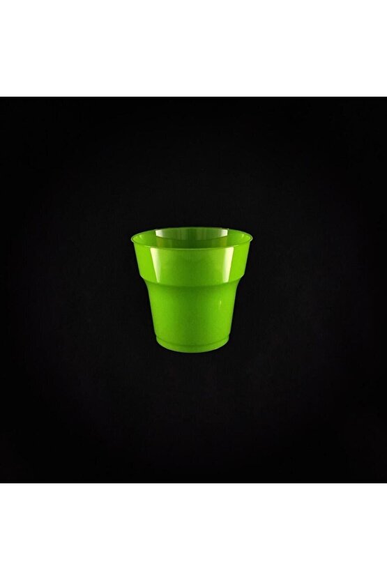 Kristal Renkli Bardak Yeşil 10lu