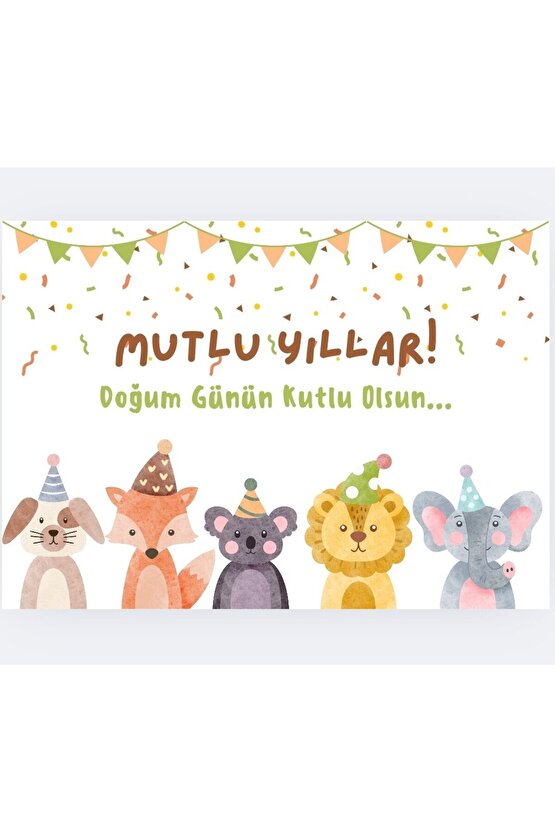 Mavi Renginde 22cm 25li Parlak Tabak Renkli Dayanıklı Plastik Doğum Günü Parti Tabağı