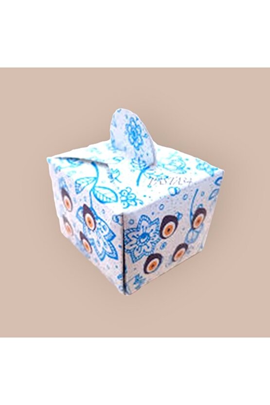 Lokum Kutusu - Küp - Nazar Boncuğu 50li