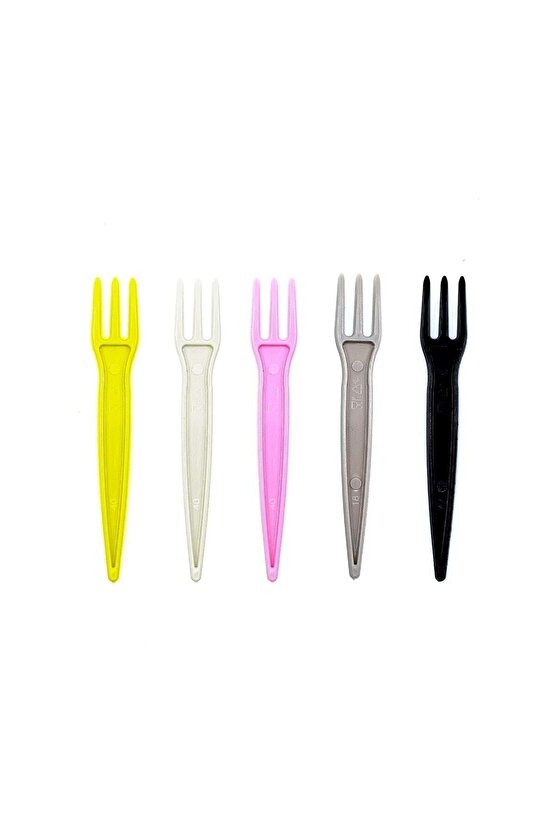 Cips Çatalı Renkli - 1000li