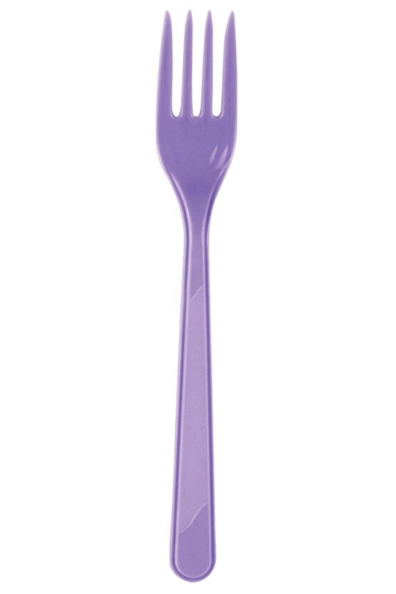 Lila Renkli Çatal 25-li