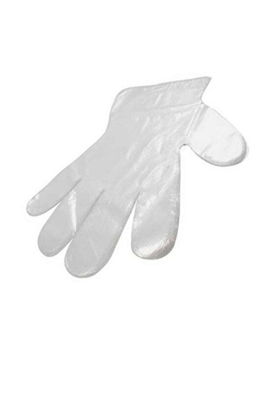 Hdpe Şeffaf (poşet) Eldiven 100lü X 10 Pakette 1000 Adet