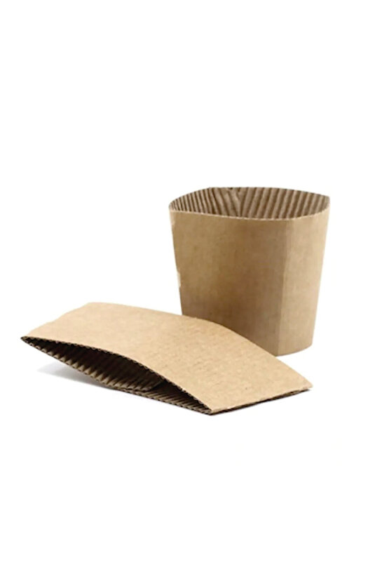 12 Oz-16 Oz (2000) Li Karton Bardak Tutacağı Sleeve Kahve Bardak Tutacağı Karton Kahve Bardak Kılıfı