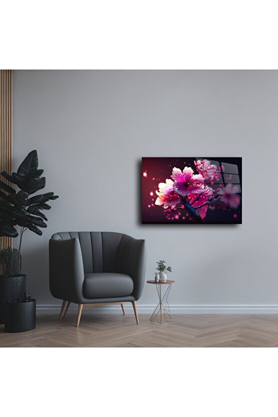 Sakura Çiçeği Duvar Sanatı