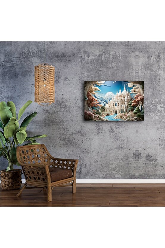 Masalsı Doğa Manzarası Baskı