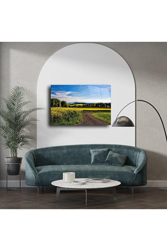 Doğa Manzaralı Cam Tablo