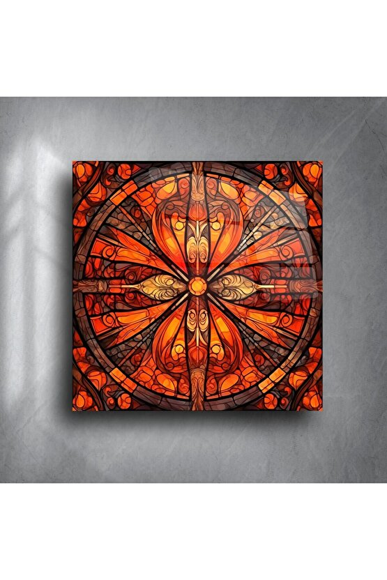 Kutsal Gül Cam Duvar Sanatı