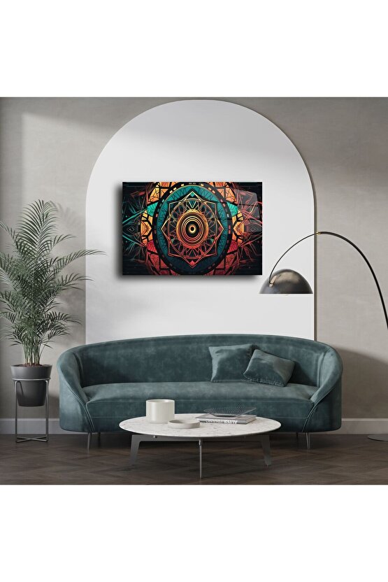 Modern Mandala Vitray Sanatı