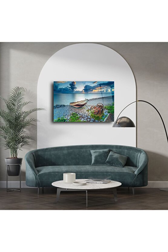 Cam Tablo Deniz Manzaralı