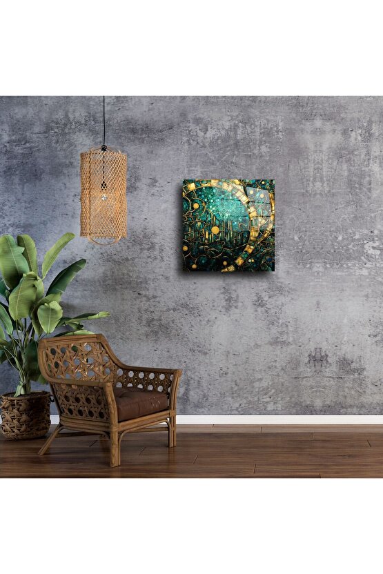 Lüks Cam Mozaik Duvar Tablosu