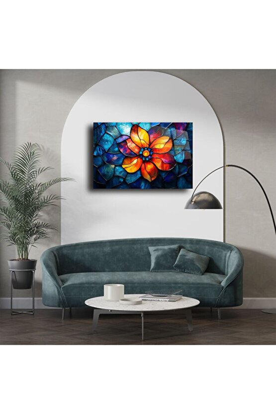 Modern Cam Duvar Tablosu