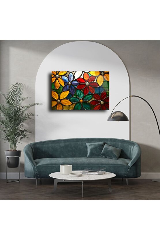 Renkli Vitray Cam Tablo