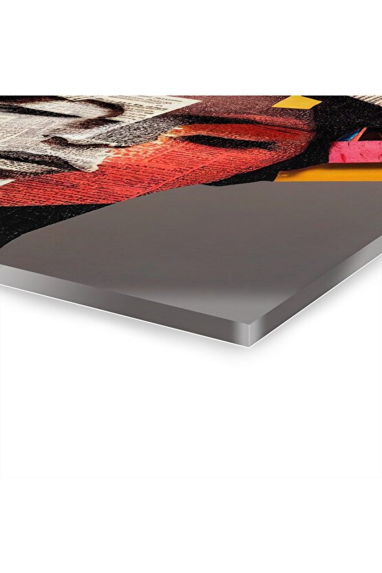 Kadın Model Cam Tablo Duvar Dekoru 8