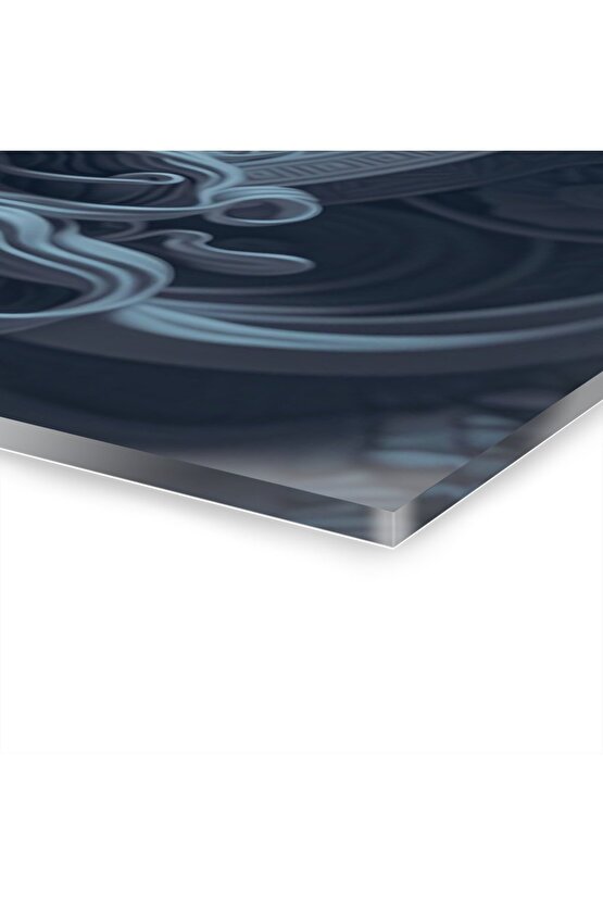 Kadın Model Medusa 3 Cam Tablo Duvar Dekoru 22