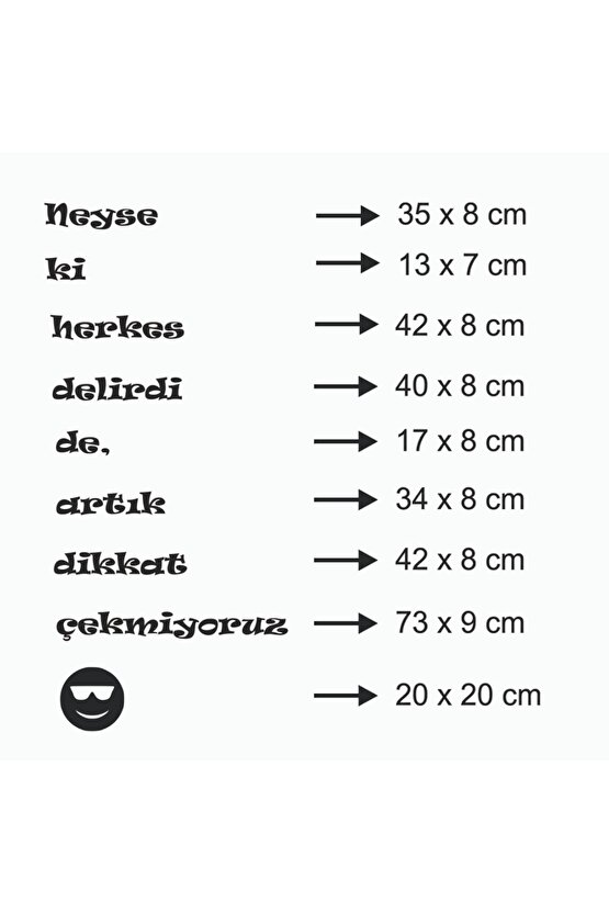 120*80 Cm Neyse Ki Herkes Delirdi De Artık Dikkat Çekmiyoruz Ahşap Duvar Yazısı