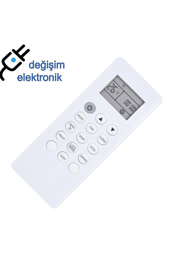 Arçelik Ecoterma Dg11Q1-02 Klima Kumandası