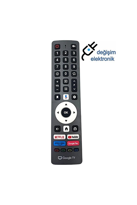 Botech Wismann Android Google Tv Kumandası Mikrofonsuz