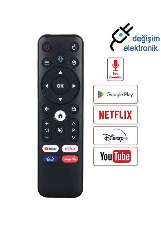 Vision S Uyumlu Android Tv Box Kumandası