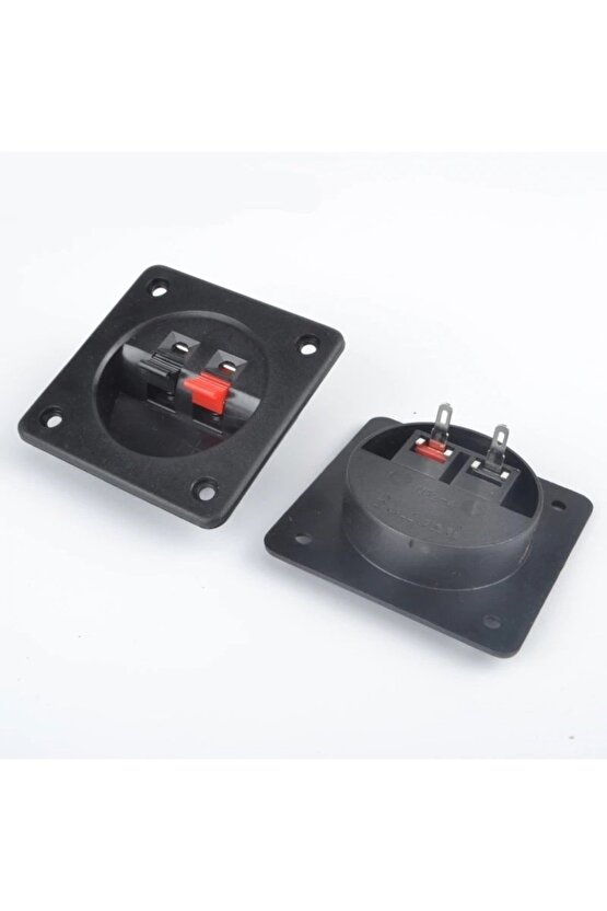 Kabin Hoparlör Terminali Kare Ikili 2 Adet