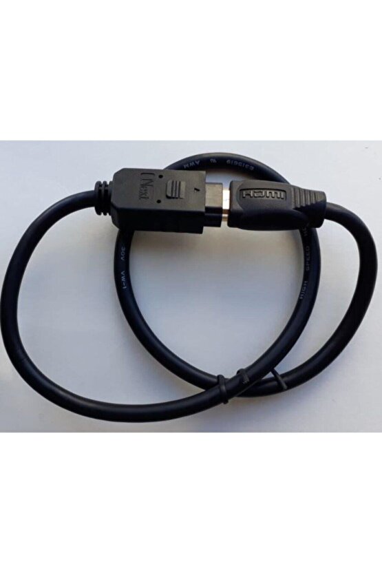 Mi Stick Için Hdmı Dişi-erkek Uzatma Kablo 60 Cm
