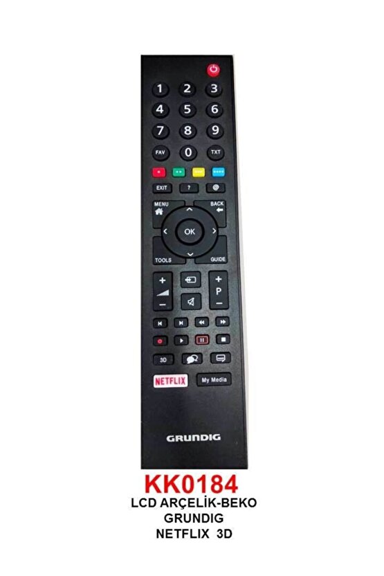 Rc 330480501b Rm-l271b Netflıx Tuşlu Lcd-led Tv Kumanda (ts5187r-a1)