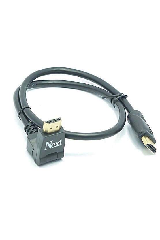 Next 60cm Yüksek Hızlı 180 Derece Dönebilir Hdmı Kablo