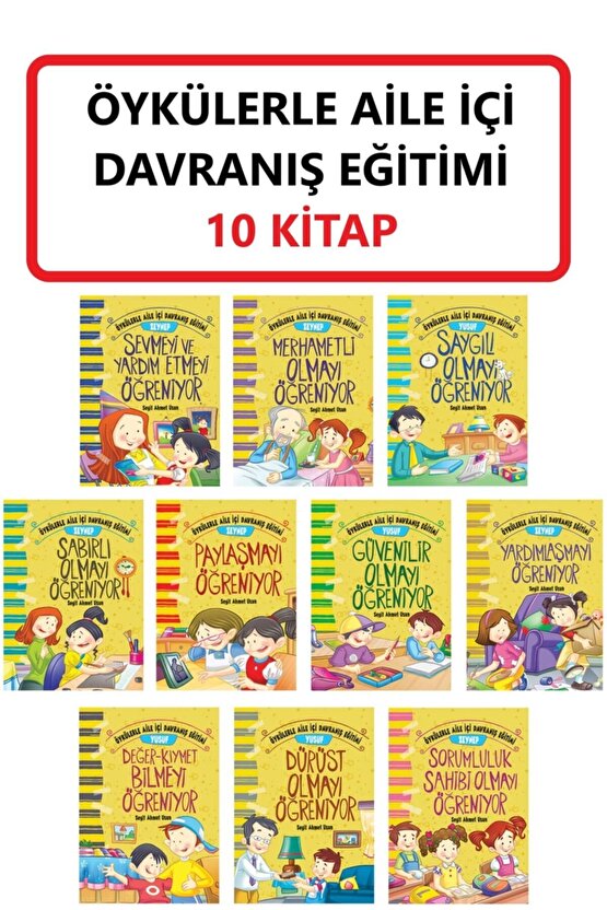 Öykülerle Aile Içi Davranış Eğitimi Set ( 10 - Kitap)