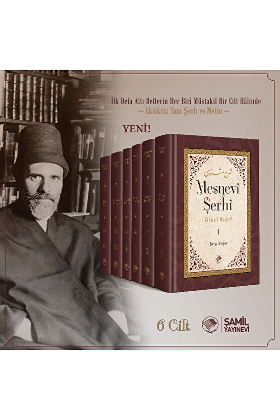 Mesnevi Şerhi (6 Cilt) Takım