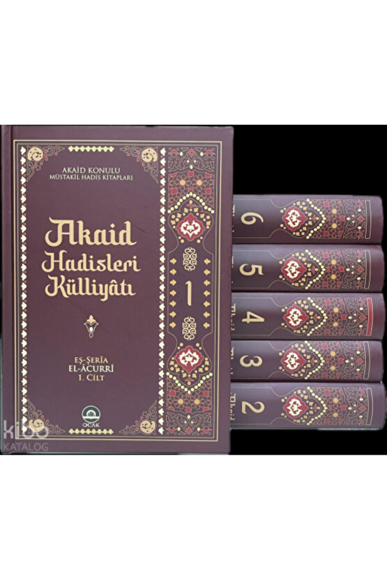 Akaid Hadisleri Küliyatı – 6 Cilt Takım Ebû Bekr Muhammed b. el-Hüseyn-OCAK YAYINLARI