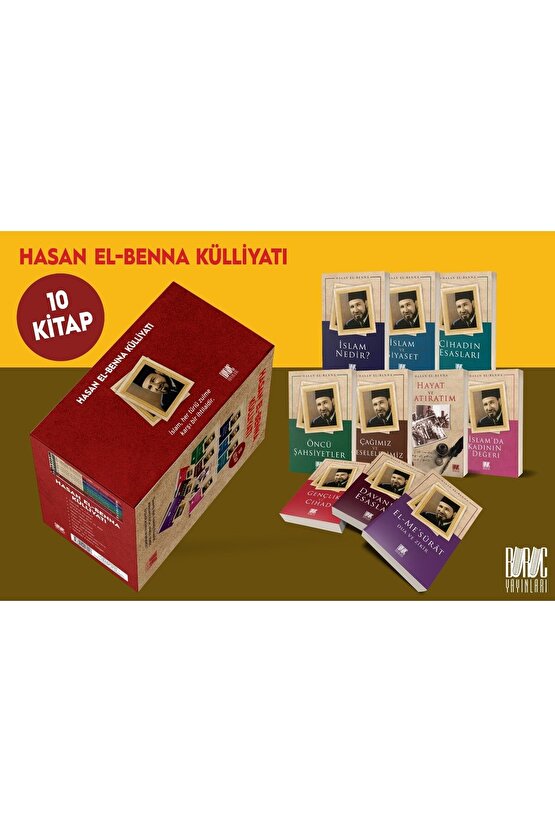 Hasan El-benna Küllliyatı - 10 Kitap Set Takım Kutulu