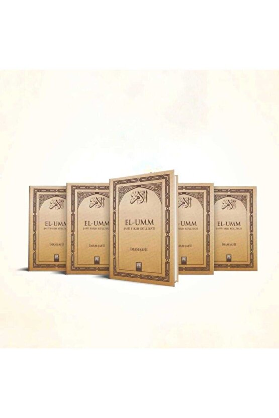El Umm Şafii Fıkıh Külliyatı 5 Cilt Bir Arada