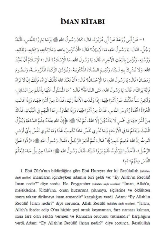 Temel Sahih Hadisler 3 Cilt Takım