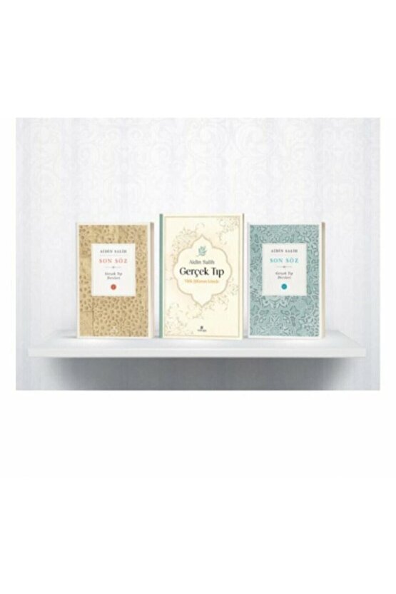 Gerçek Tıp 3 Kitap Set Aidin Salih