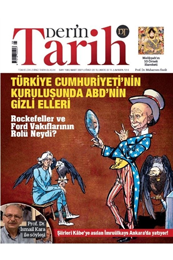 Derin Tarih Aylık Dergisi Sayı: 108 Mart 2021