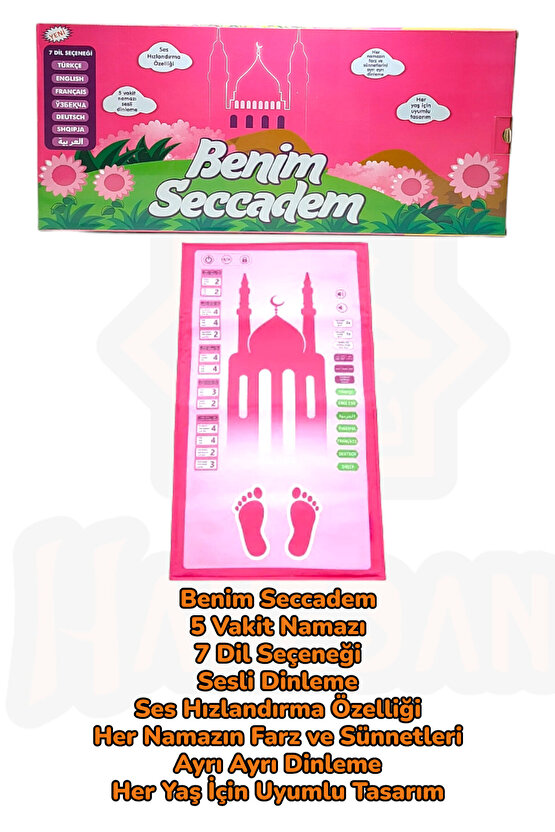 Benim Seccadem (7 Dil Seçenekli)