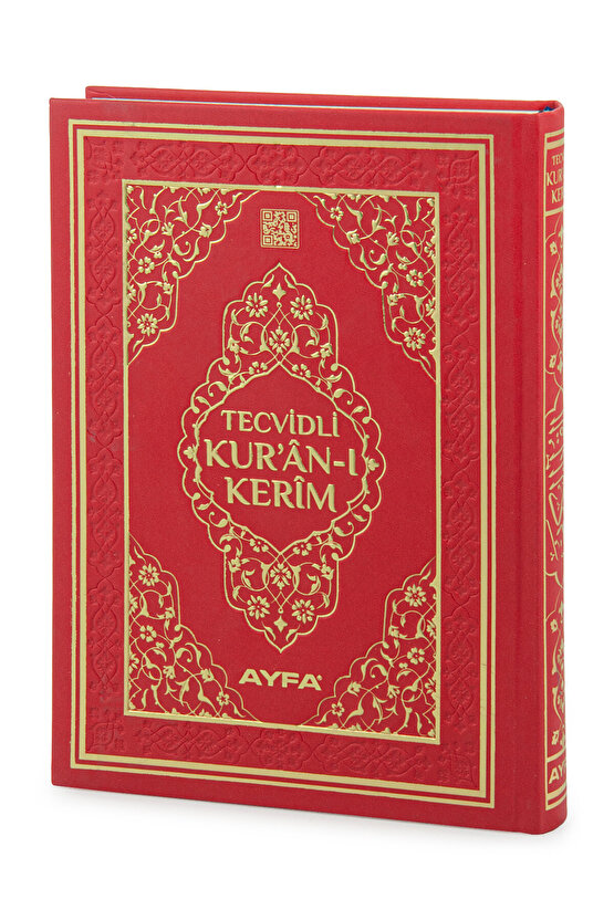 Tecvidli Kuranı Kerim - Termo Deri - Rahle Boy - Kırmızı Renkli - Ayfa Yayınevi - Bilgisayar Hatlı