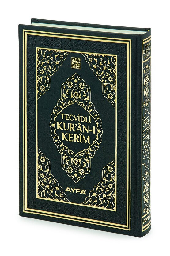 Tecvidli Kuranı Kerim - Termo Deri - Orta Boy - Siyah Renkli - Ayfa Yayınevi - Bilgisayar Hatlı