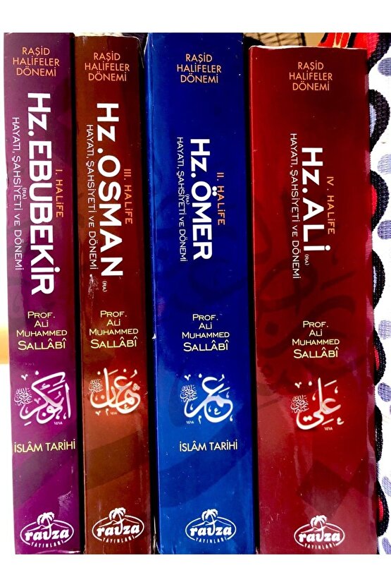 Raşid Halifeler Seti (4 Kitap Takım) - Ali Muhammed Sallabi