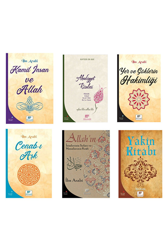 İbn Arabi Kitaplığı 6lı Kitap Seti