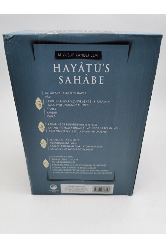 Hayatüs Sahabe 4 Cilt M. Yusuf Kandehlevi