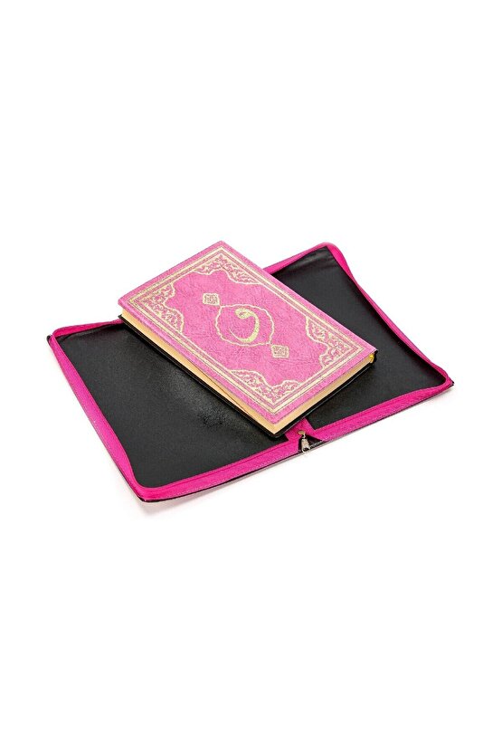 Kuranı Kerim - Sade Arapça - Hafız Boy - - Pembe - Bilgisayar Hatlı