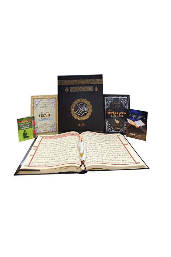 Lüx Kutu Orta Boy Kalem Kuranı Kerim Seti