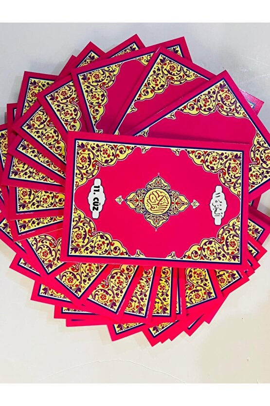 Kuran-ı Kerim Hatim Cüzleri  30 Cüz Deri Çantalı