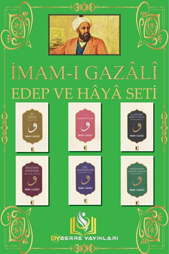 İMAM-I GAZALİ EDEP VE HAYA SETİ 6 KİTAP-BERRE YAYINLARI