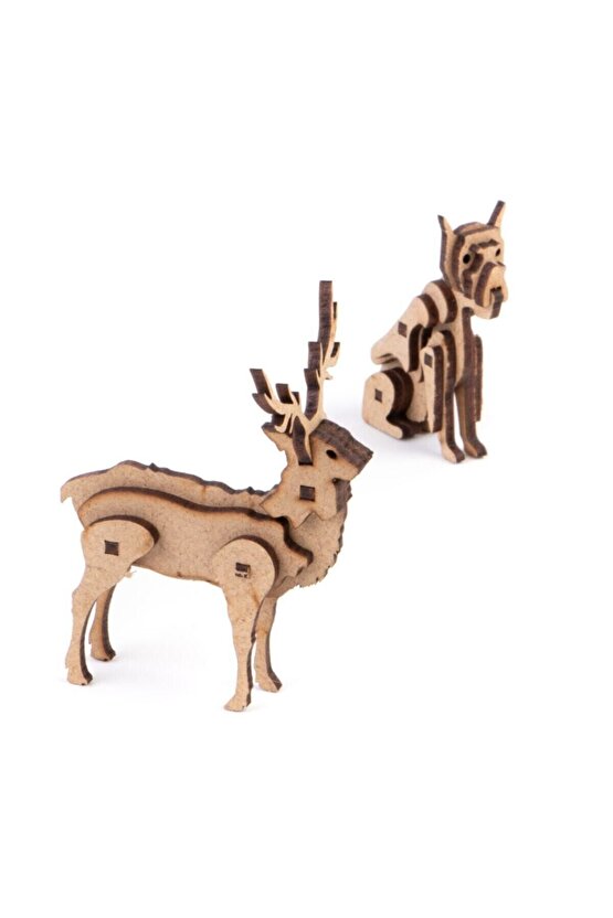 - Ahşap Çiftlik Seti  Doğal Ve Eğitici Kendin Yap Maket Oyuncak